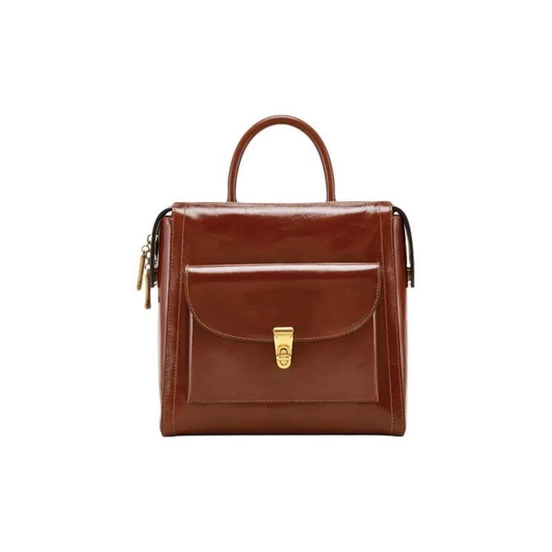 Hush Puppies Cow Leather Bonded Synthetic Leather Backpack Small Size Women's Black/Brown-6