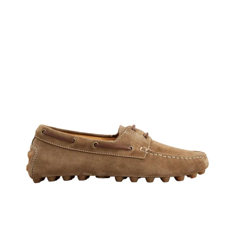 TOD'S Gommino Beanie Shoes Men's Umber-1