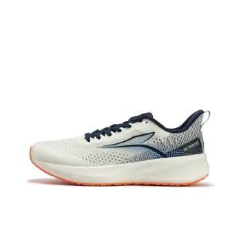 361° Flying Wing Cushioning And Breathable Low Top Casual Running Shoes Men's White Blue