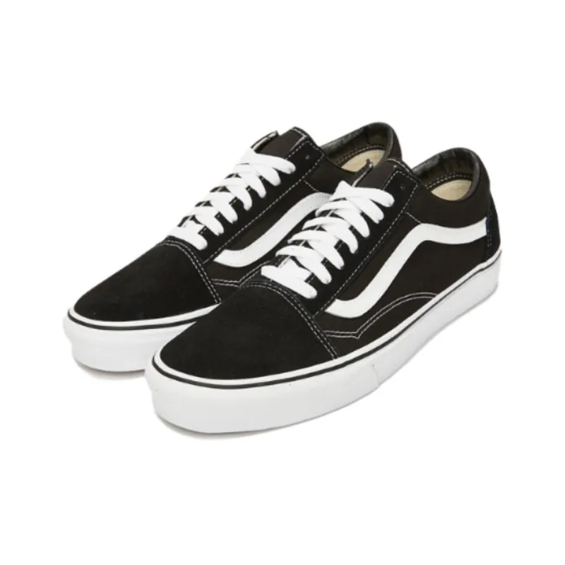 Blends X Born Free x Vans Vault Old Skool LX Anti Slip Wear Resistant Low Top Skateboard Shoes Unisex Black-2