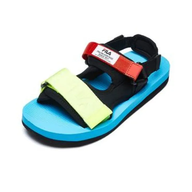 FILA FUSION Fila Capri Sandal Black/Blue/Red Women's-1