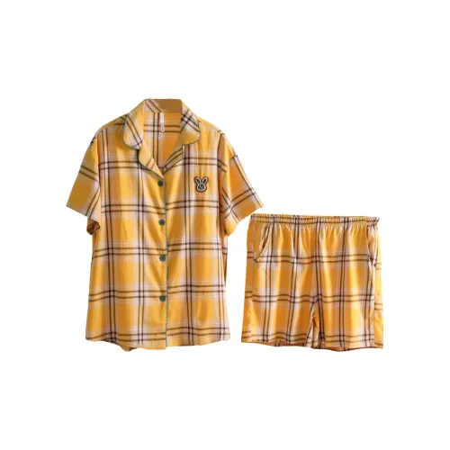 Dorame Pajama Set Women's Yellow