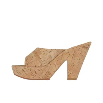 Givenchy 4G Slide Slippers 12cm Women's Brown