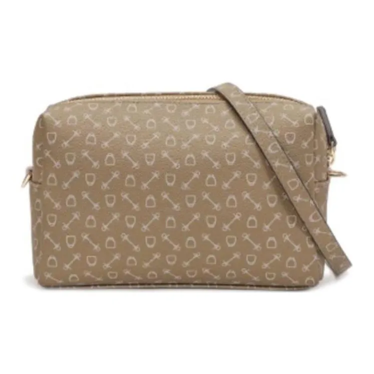 Why PVC Shoulder Bag, Crossbody Bag Small Size Women's Milk Tea & Rice/Coffee/Apricot-2