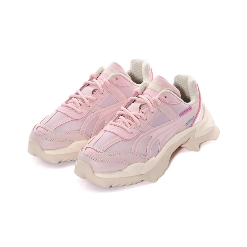 PUMA Nitefo Anti Slip Wear Resistant Mid Top Casual Shoes Unisex Pink-1