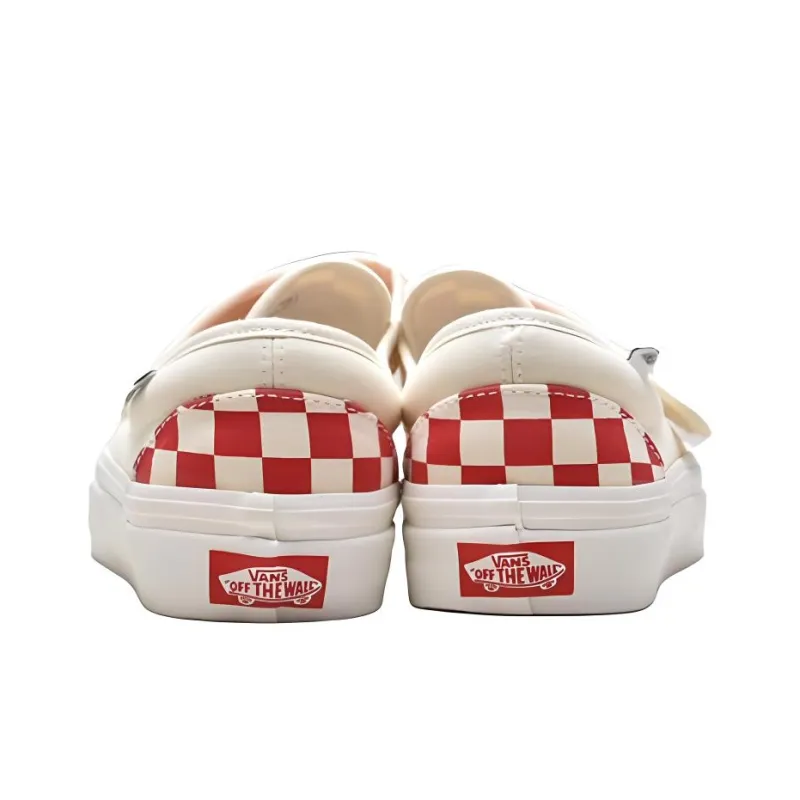 Vans Slip On 47 V Dx 'Anaheim Factory Red Checkerboard'-3