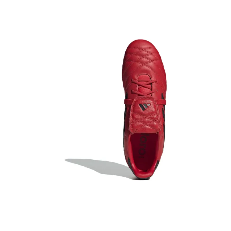 Adidas COPA GLORO Firm Ground Anti Slip And Wear Resistant Balance Soccer Shoes Black Red-4