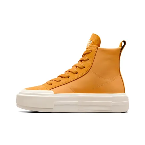 Converse Chuck Taylor All Star Anti Slip And Wear Resistant Support High Top Canvas Shoes Unisex Orange Yellow