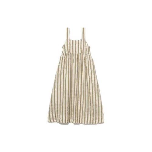 Beams Slip Dresses Women's Light Brown