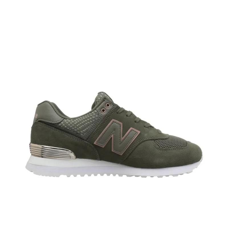 New Balance 574 'Dark Gray Olive Green' Women's-1