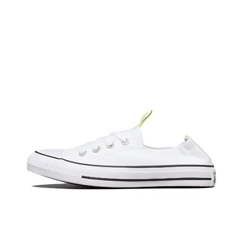 Converse Chuck Taylor All Star Shoreline Wear resistant And Lightweight Low Top Casual Shoes Women's White