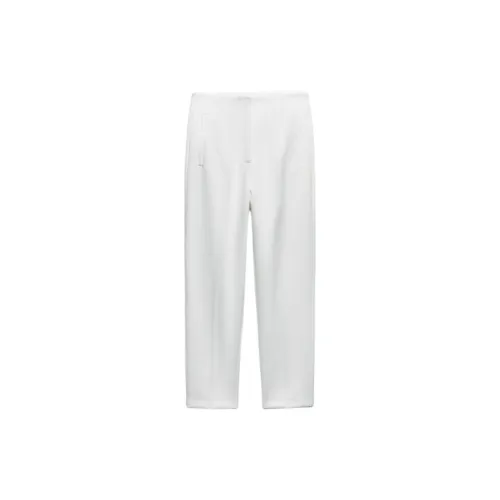 ZARA Suit Trousers Women's White