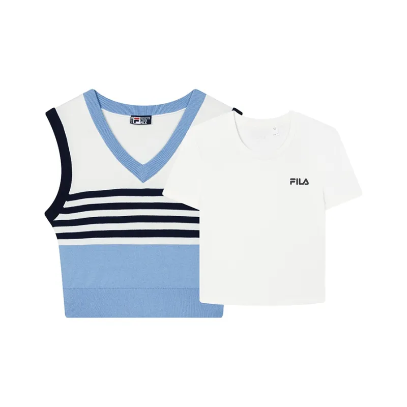 FILA T Shirt Women's Serene Blue-1