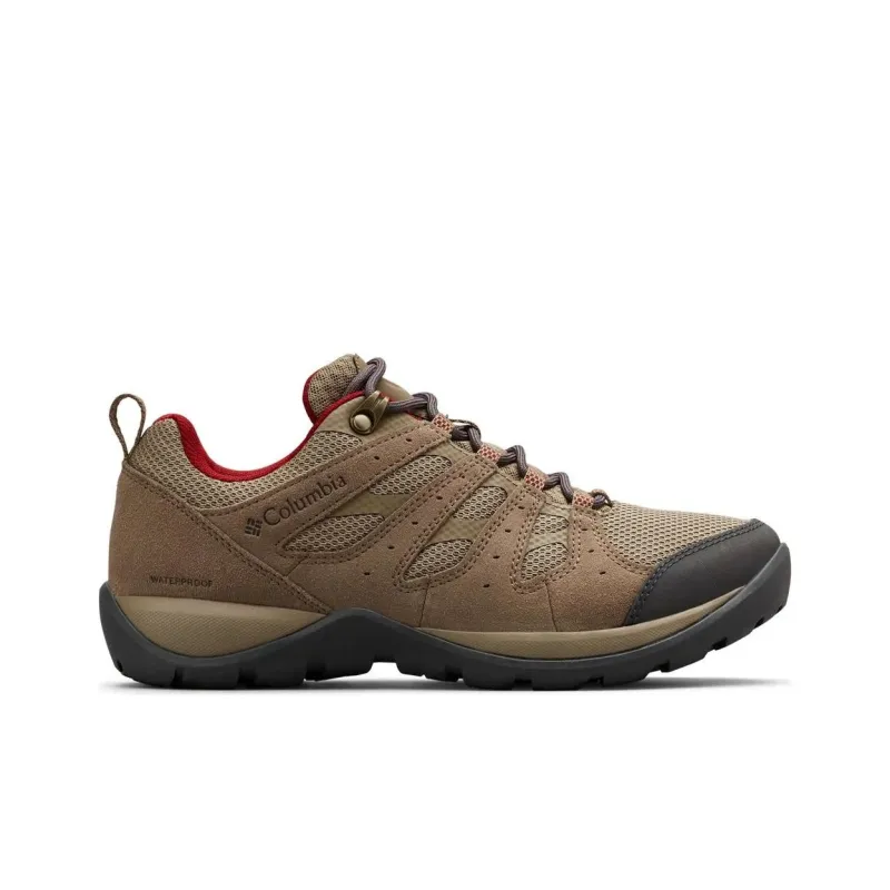 Columbia REDMOND V2 WP Waterproof And Breathable Low-Top Trekking Shoes Women's Brown Black-1