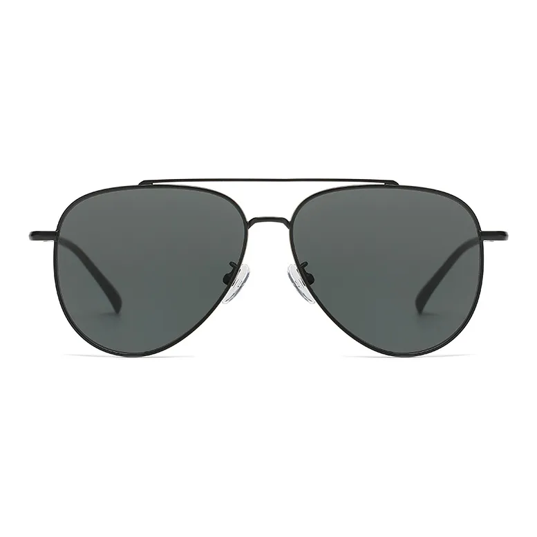 Prsr Alloy Plate And Metal Aviator Sunglasses Unisex-1