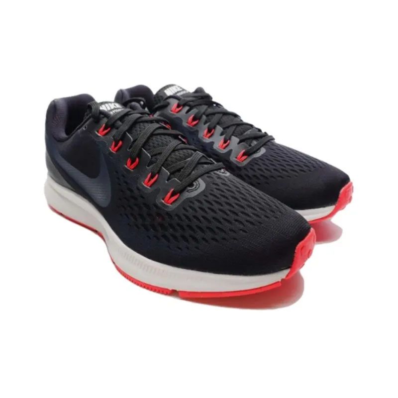 Nike Air Zoom Pegasus 34 Black Red Orbit-2