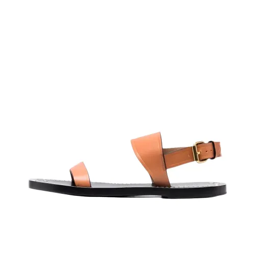 ISABEL MARANT Jizza One Strap Sandals Women's Brown