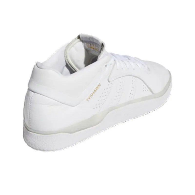 Adidas Tyshawn Triple White-3