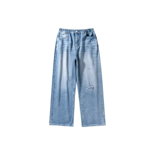 BORDERLESS BDLS Jeans Unisex Blue