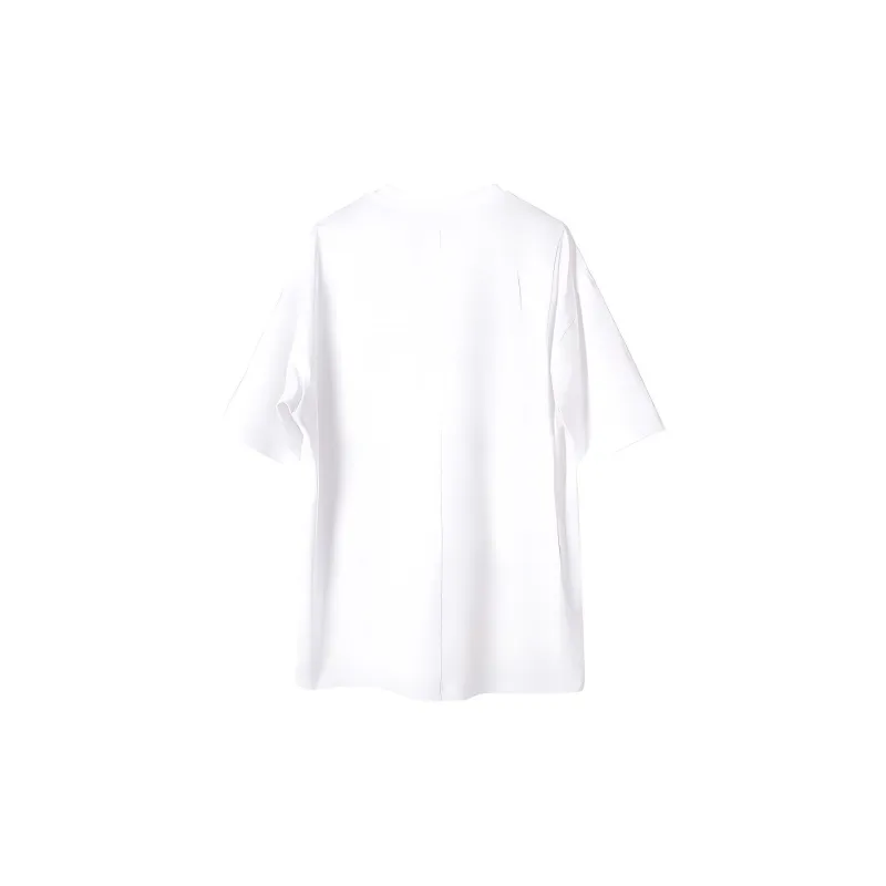 HUANXIANGZHE T Shirts Unisex White-1