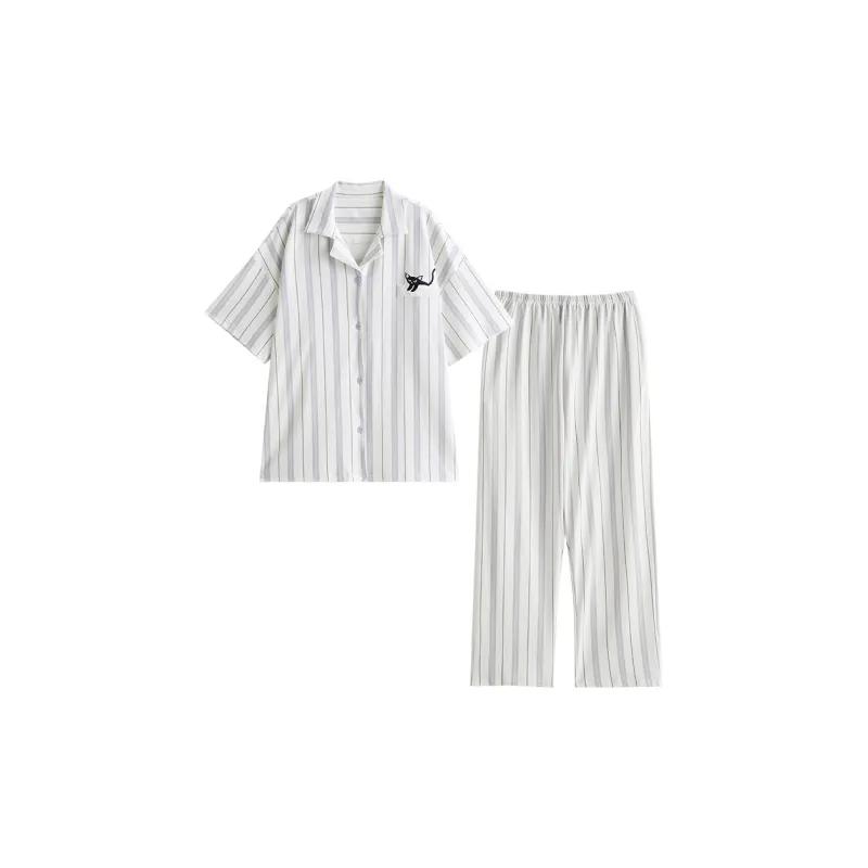 Dream Heart Pajama Set Women's Purple-0