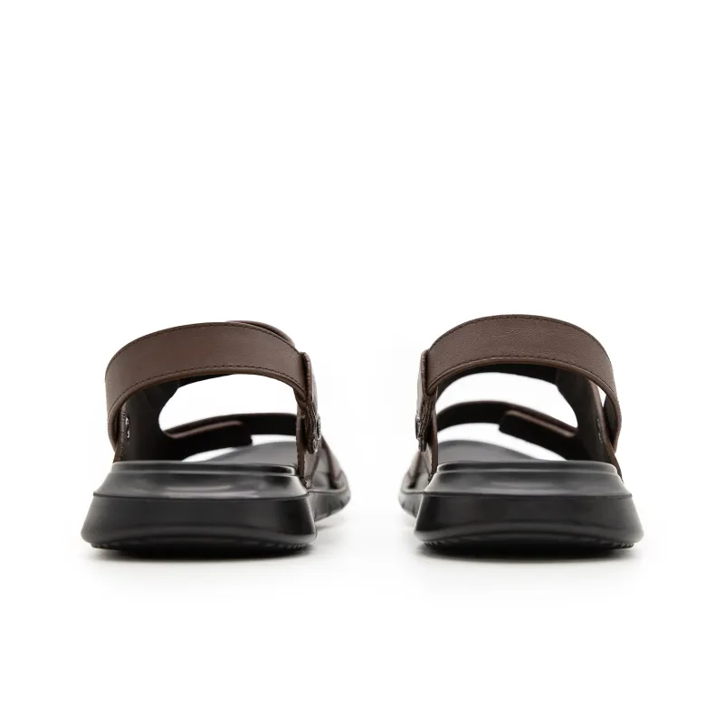 Satchi Beach Sandals Men's Brown-4