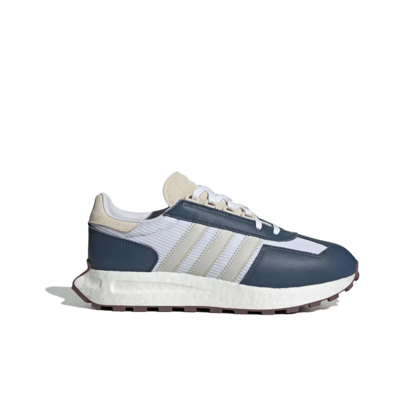 Adidas Originals Retropy E5 Anti Slip Wear Resistant Low Top Casual Shoes Unisex Blue White-1