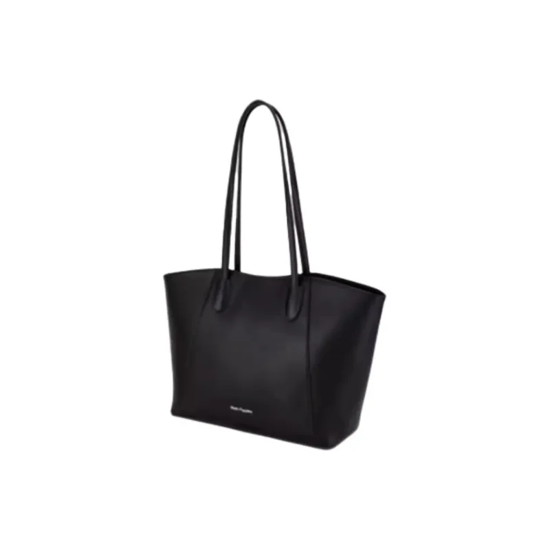 Hush Puppies Cow Split Leather Tote Bag Shopping Bag Shoulder Bag Handbag Large Size Women's Brown/Apricot/Black-13
