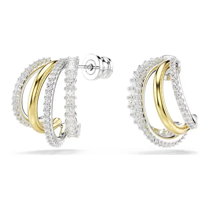 Swarovski Hyperbola Hoop Earrings-2