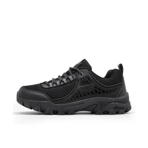Caddy Wolfclaw Hiking Shoes Cushioned Slip Resistant Breathable Coverage Low Top Outdoor Athletic Shoes Men's