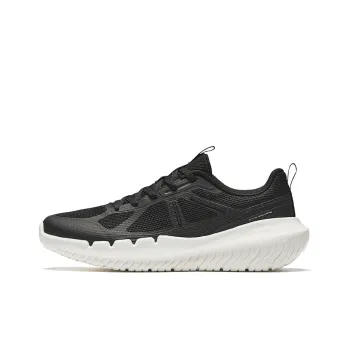 Anta Variety Training Collection Cushioning Breathable Low-Top Training Shoes Women's Black White