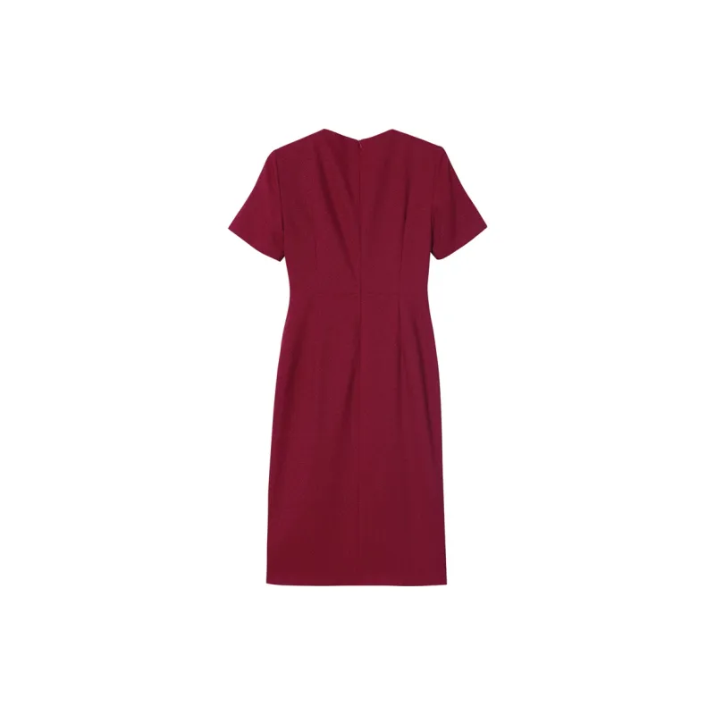 Lucybaily Short Sleeved Dresses Women's-3