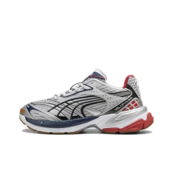 PUMA Velophasis Anti-Slip Wear-Resistant Low-Top Casual Shoes Unisex Silver