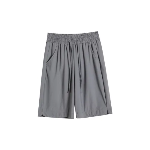 Muzi Casual Shorts Women's Medium Gray