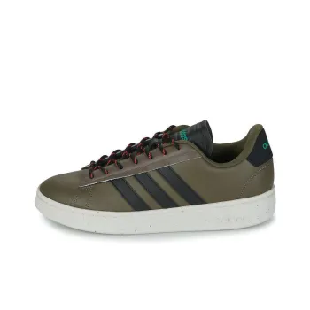 Adidas GRAND COURT ALPHA Grand Court Alpha Cushioning Wear Resistant Low Top Skateboard Shoes Men's Gray