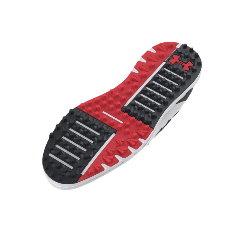 Under Armour Hovr Drive Fade Spikeless Golf Wide 'Mod Grey Black'-4