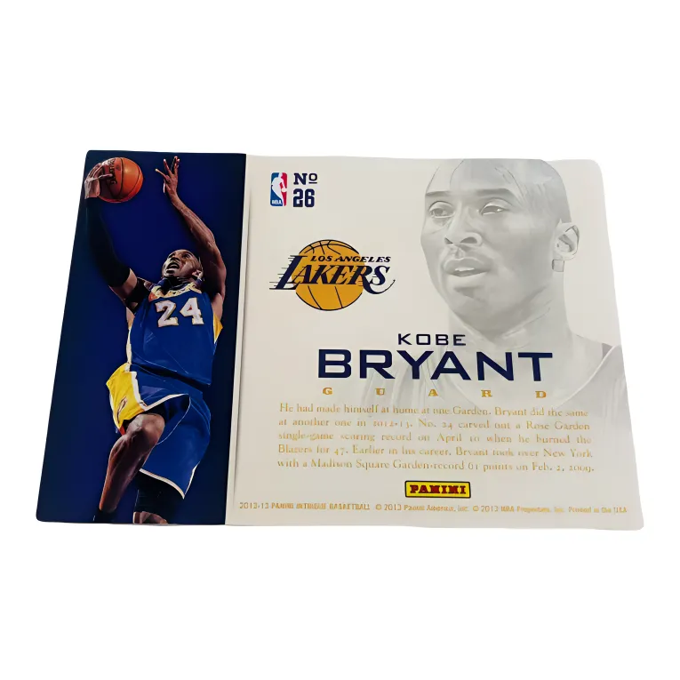 PANINI 12 13 Lakers Kobe Conspiracy Teca Kobe Bryant Player Card Product Access Sports Cards 1 Pc-1