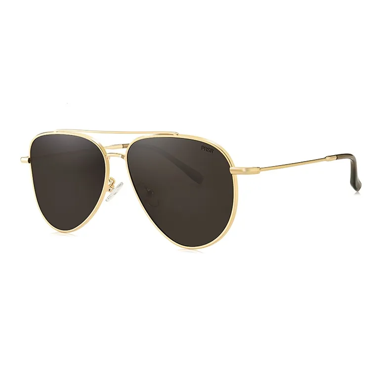 Prsr Alloy Plate And Metal Aviator Sunglasses Unisex-6