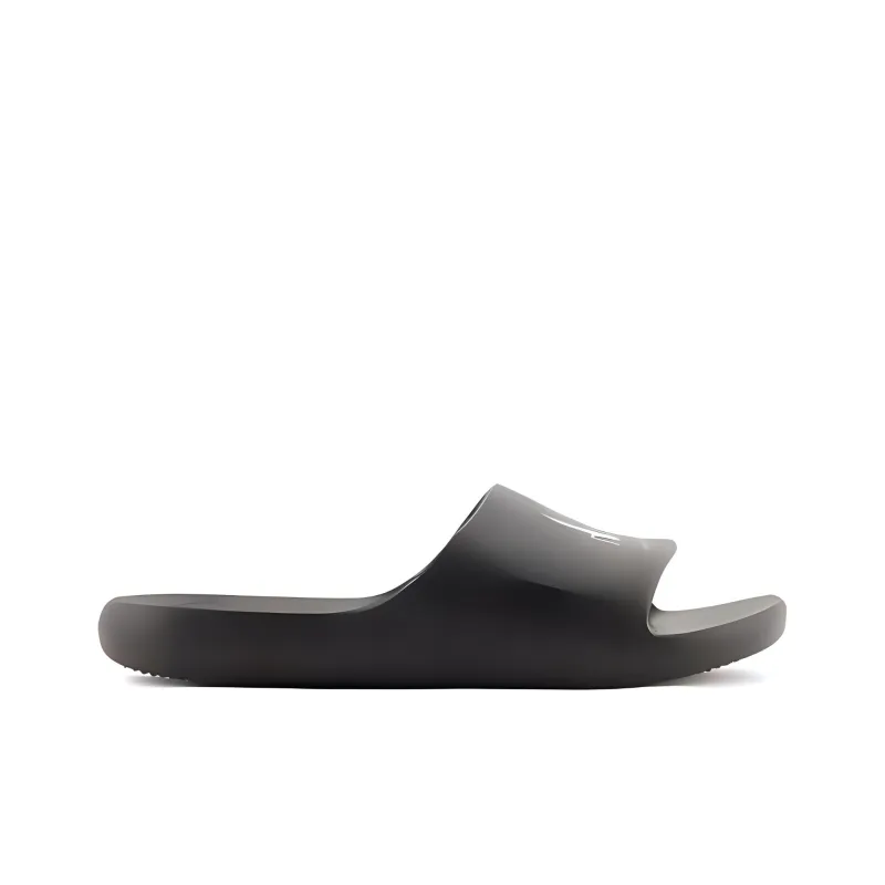 ARMANI EXCHANGEAE Icon Slide Slippers Men's Black White-1