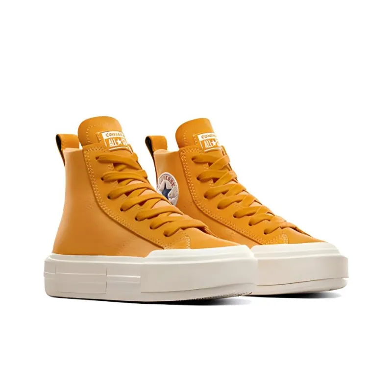 Converse Chuck Taylor All Star Slip Resistant And Abrasion Resistant Support High Top Canvas Shoes Unisex Orange Yellow-2