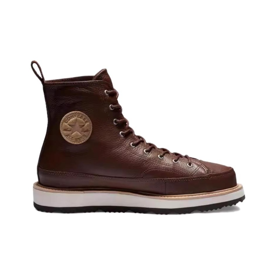 Chuck taylor leather deals boot