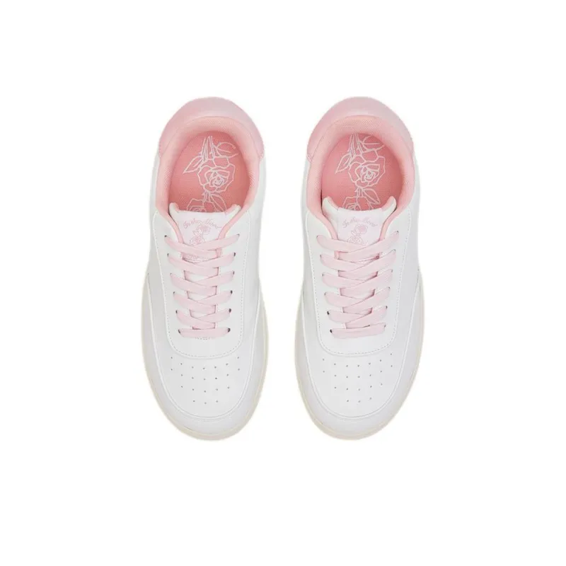 ARTICLE NO. Height Increasing Low Top Skateboard Shoes Women's Pink-3
