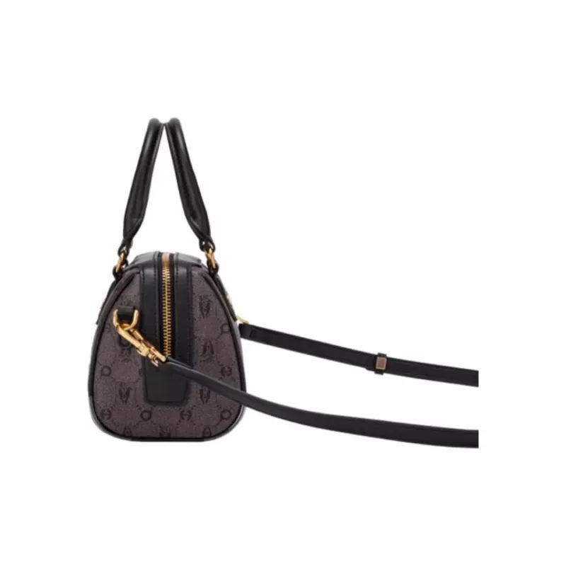 Hush Puppies Synthetic Leather Shoulder Bag Crossbody Bag Handbag Medium Size Women's Beige Apricot/Khaki/Black-2