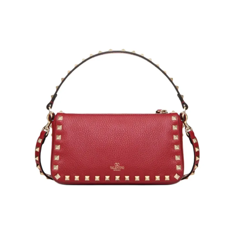 Valentino Garavani Rockstud Zip Up Tote Bag-3