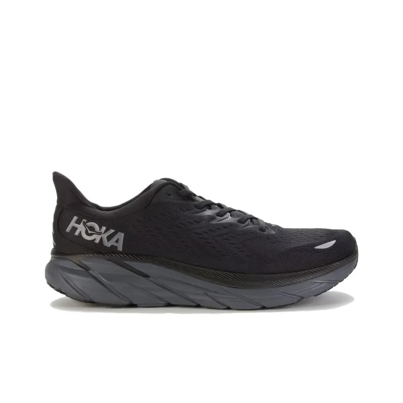HOKA ONE ONE Clifton 8 Wide 'Black' Women's-1