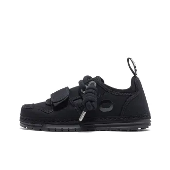 OETZI Classic Series 1 Ice Man Oz Lightweight Breathable Height Increasing Low Top Skateboard Shoes Unisex Black