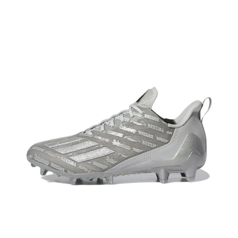 Adidas Adizero Cleats 'Grey Silver Metallic'-0
