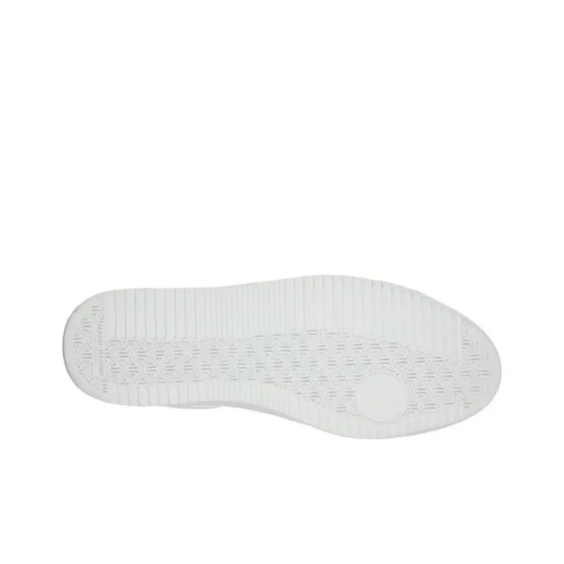 Skechers Razor Nash Low Top Skateboard Shoes Men's White-4