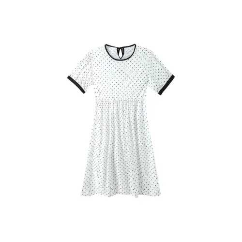 EIDOLON GRAIN Short-Sleeved Dresses Women's Polka Dot