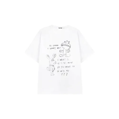 CANOTWAIT_ 남녀공용 티셔츠